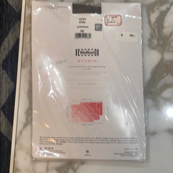 NWT‎ Wolford two tone look tights - Picture 5 of 6